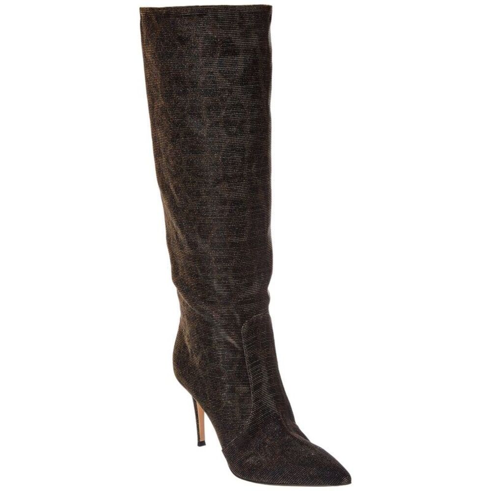 Gianvito Rossi Hansen 85 Knee-High Boot, Brown